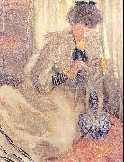 Frieseke, Frederick Carl The Yellow Tulip France oil painting artist